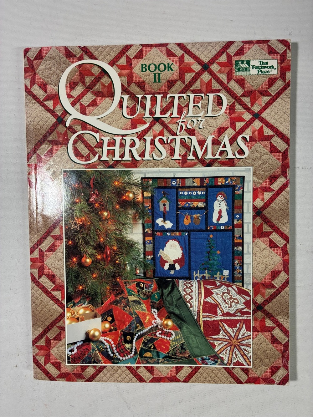 Quilted for Christmas Book II – Holiday Quilting Patterns (Red, Green, Blue)